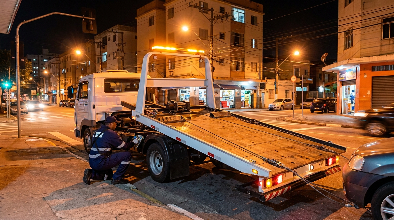 Guincho 24h profissional em Limeira‑SP